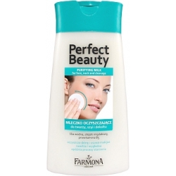 Perfect Beauty Mitrinošs-attīrošs preparāts ādai ap acīm, sejas, kakla un dekoltē zonai kosmētikas noņemšanai 200 ml