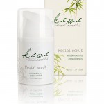 Kiwi Cosmetics Sejas skrubis ar bambusu un papaijas sēklu eļļu 50 ml