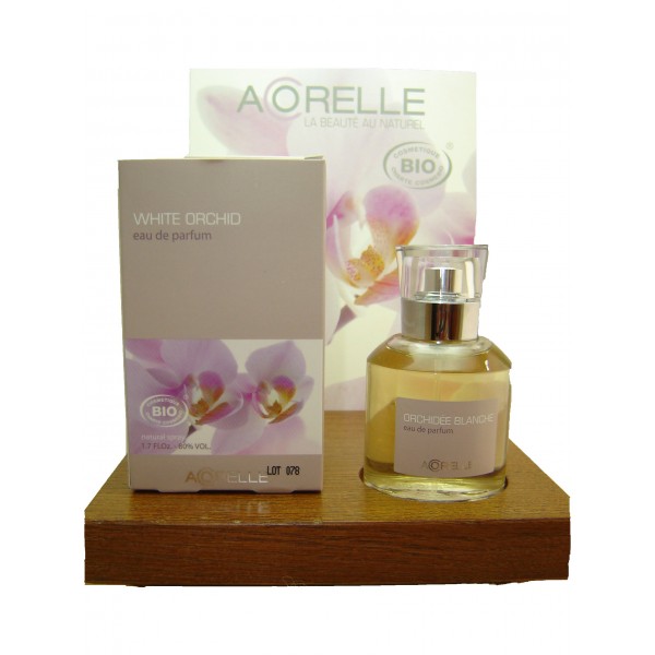 Acorelle Bio smaržas “White Orchid” (Baltā Orhideja) 50ml