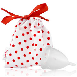Lady Cup Menstruālā piltuve (bezkrāsaina)