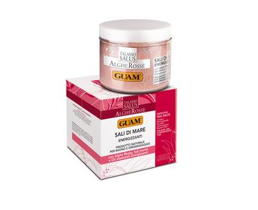 GUAM Tonizējošs vanas sāls ar sarkanām aļģēm, 500g