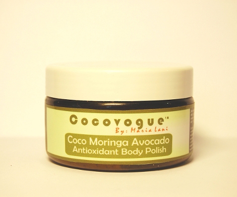 Cocovogue antioksidējošs eko skrubis-pulētājs ķermenim „Avokado”, 300g